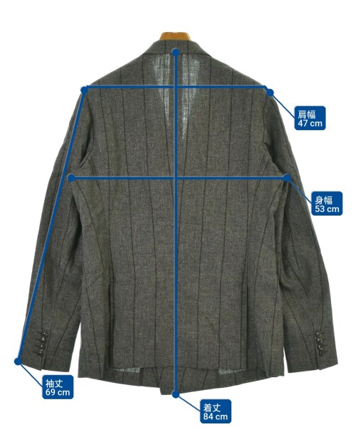 EMPORIO ARMANI（エンポリオアルマーニ）ビジネス グレー サイズ:50/50(XL位) メンズ/2200661596128