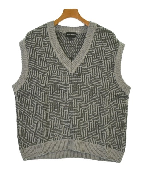 EMPORIO ARMANI(エンポリオアルマーニ)ベスト グレー サイズ:L/2200661596210