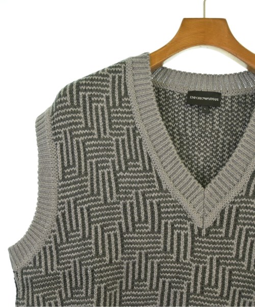 EMPORIO ARMANI（エンポリオアルマーニ）ベスト グレー サイズ:L メンズ/2200661596210