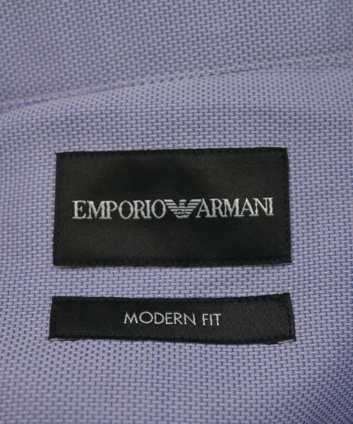 EMPORIO ARMANI（エンポリオアルマーニ）カジュアルシャツ 青 サイズ:39(M位) メンズ/2200661596234