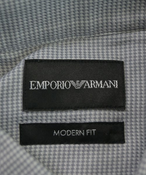 EMPORIO ARMANI（エンポリオアルマーニ）カジュアルシャツ グレー サイズ:43(XXL位) メンズ/2200661596265