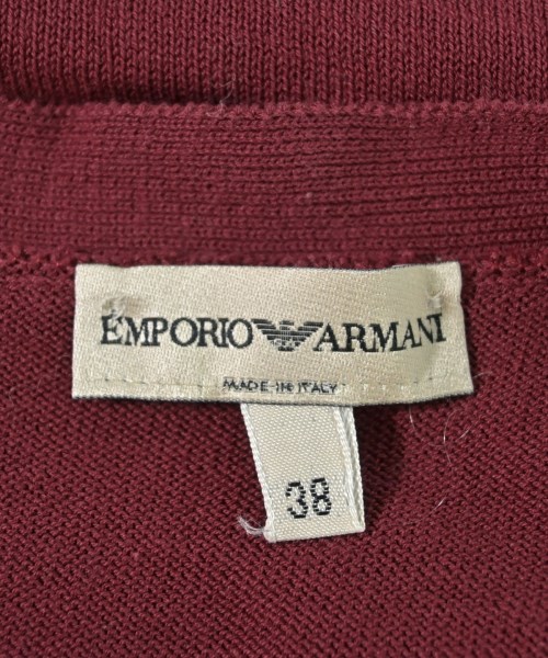 EMPORIO ARMANI（エンポリオアルマーニ）カーディガン 赤 サイズ:38(S位) レディース/2200663080076