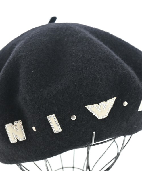 EMPORIO ARMANI（エンポリオアルマーニ）ハンチング・ベレー帽 黒 サイズ:S/M レディース/2200663496181