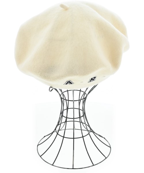 EMPORIO ARMANI（エンポリオアルマーニ）ハンチング・ベレー帽 白 サイズ:- レディース/2200663496198