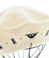 EMPORIO ARMANI（エンポリオアルマーニ）ハンチング・ベレー帽 白 サイズ:- レディース/2200663496198