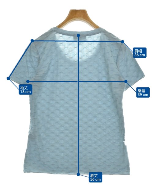 EMPORIO ARMANI（エンポリオアルマーニ）Tシャツ・カットソー 青 サイズ:38(S位) レディース/2200665389177