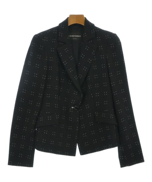 EMPORIO ARMANI(エンポリオアルマーニ)テーラードジャケット 黒 サイズ:40(M位)/2200666470058