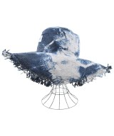 EMPORIO ARMANI（エンポリオアルマーニ）ストローハット 紺 サイズ:- レディース/2200666469441