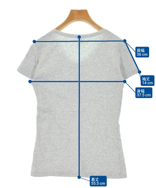 EMPORIO ARMANI（エンポリオアルマーニ）Tシャツ・カットソー グレー サイズ:S レディース/2200669873047