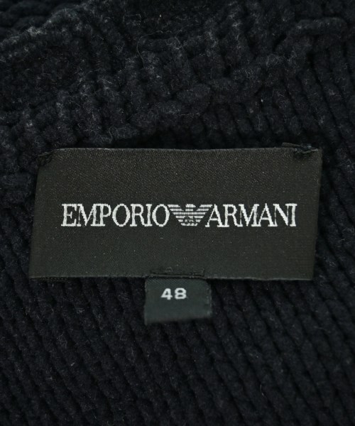 EMPORIO ARMANI（エンポリオアルマーニ）ニット・セーター 黒 サイズ:48(L位) メンズ/2200670244010