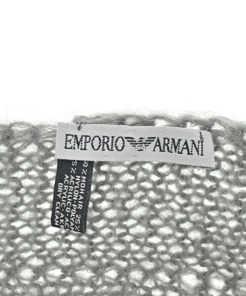 EMPORIO ARMANI（エンポリオアルマーニ）マフラー グレー サイズ:- レディース/2200667549197