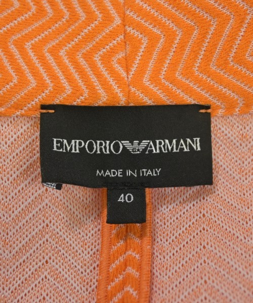 EMPORIO ARMANI（エンポリオアルマーニ）カジュアルジャケット オレンジ サイズ:40(M位) レディース/2200729589055