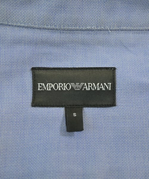EMPORIO ARMANI（エンポリオアルマーニ）カジュアルシャツ 青 サイズ:S メンズ/2200729770019