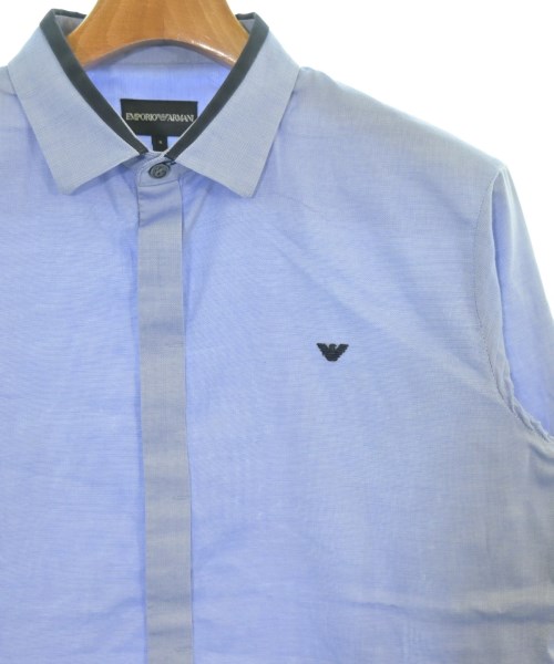EMPORIO ARMANI（エンポリオアルマーニ）カジュアルシャツ 青 サイズ:S メンズ/2200729770019