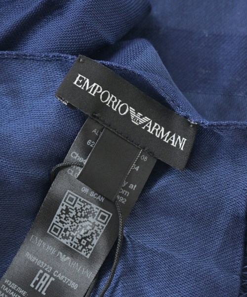 EMPORIO ARMANI（エンポリオアルマーニ）ストール 紺 サイズ:- メンズ/2200731620012