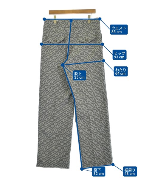 EMPORIO ARMANI（エンポリオアルマーニ）スラックス グレー サイズ:50(XL位) メンズ/2200731949113