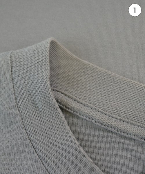 EMPORIO ARMANI（エンポリオアルマーニ）Tシャツ・カットソー グレー サイズ:L メンズ/2200727510051