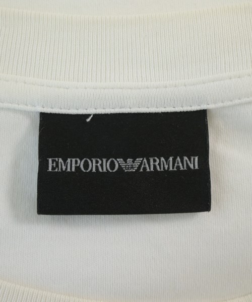 EMPORIO ARMANI（エンポリオアルマーニ）Tシャツ・カットソー 白 サイズ:L メンズ/2200727510068