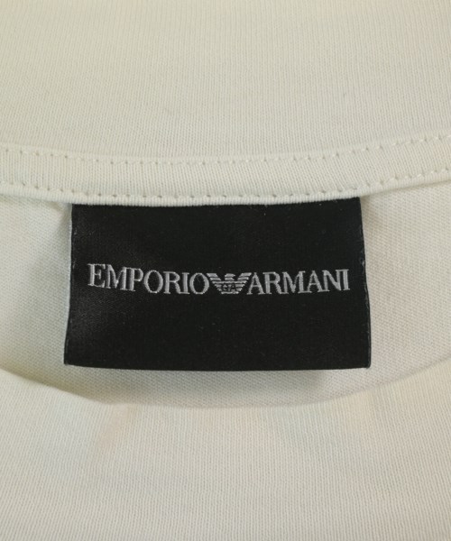 EMPORIO ARMANI（エンポリオアルマーニ）Tシャツ・カットソー 白 サイズ:L メンズ/2200727510075