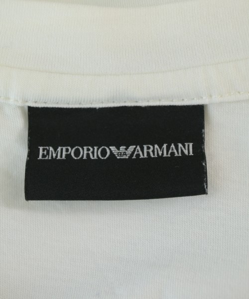 EMPORIO ARMANI（エンポリオアルマーニ）Tシャツ・カットソー 白 サイズ:XL メンズ/2200727510082