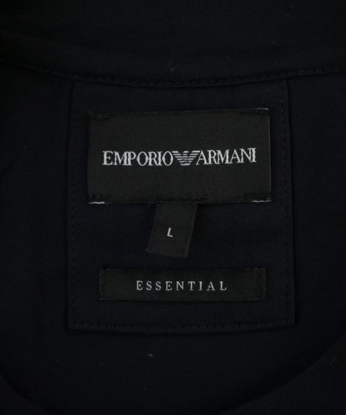 EMPORIO ARMANI（エンポリオアルマーニ）Tシャツ・カットソー 黒 サイズ:L メンズ/2200727510099