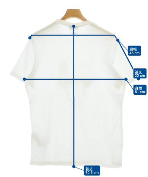 EMPORIO ARMANI（エンポリオアルマーニ）Tシャツ・カットソー 白 サイズ:L メンズ/2200727510105