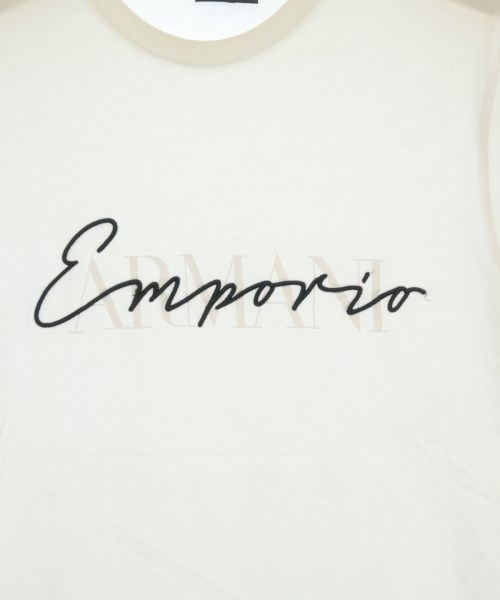 EMPORIO ARMANI（エンポリオアルマーニ）Tシャツ・カットソー 白 サイズ:L メンズ/2200727510112