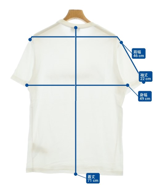 EMPORIO ARMANI（エンポリオアルマーニ）Tシャツ・カットソー 白 サイズ:L メンズ/2200727510112