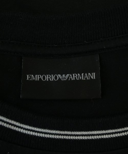 EMPORIO ARMANI（エンポリオアルマーニ）Tシャツ・カットソー 黒 サイズ:M メンズ/2200727510143