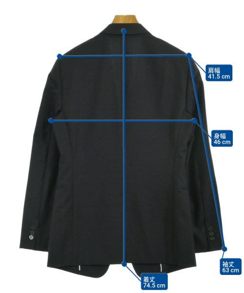 EMPORIO ARMANI（エンポリオアルマーニ）ビジネス 黒 サイズ:44/44(S位) メンズ/2200732446017