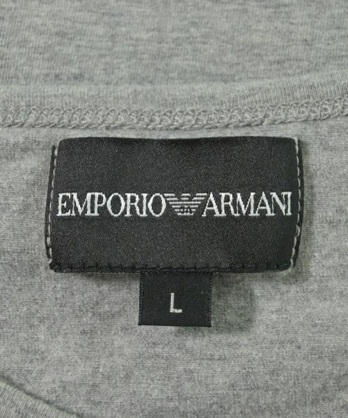 EMPORIO ARMANI（エンポリオアルマーニ）Tシャツ・カットソー グレー サイズ:L メンズ/2200733463020