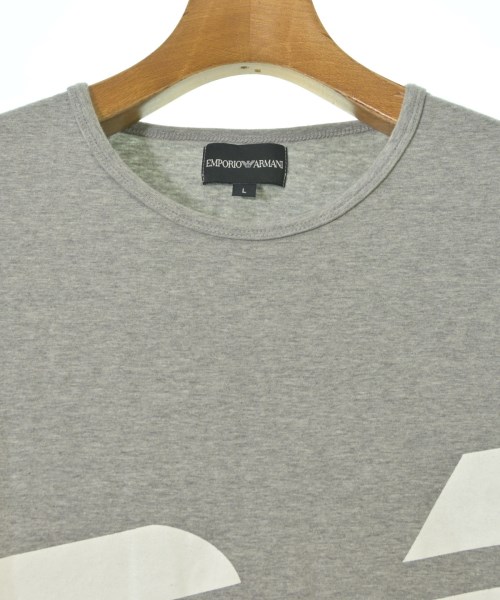 EMPORIO ARMANI（エンポリオアルマーニ）Tシャツ・カットソー グレー サイズ:L メンズ/2200733463020