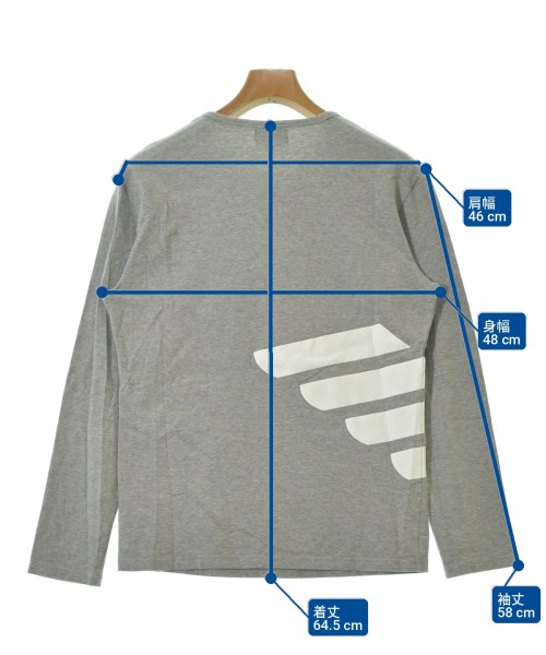 EMPORIO ARMANI（エンポリオアルマーニ）Tシャツ・カットソー グレー サイズ:L メンズ/2200733463020