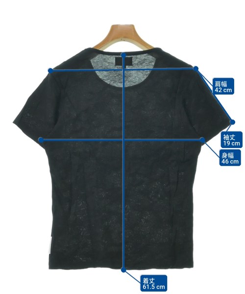 EMPORIO ARMANI（エンポリオアルマーニ）Tシャツ・カットソー 黒 サイズ:M メンズ/2200733463051