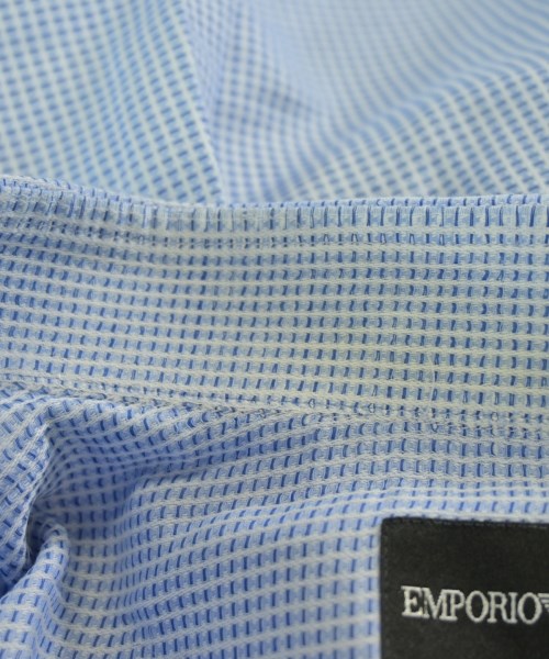 EMPORIO ARMANI（エンポリオアルマーニ）ドレスシャツ 青 サイズ:40(L位) メンズ/2200734559302