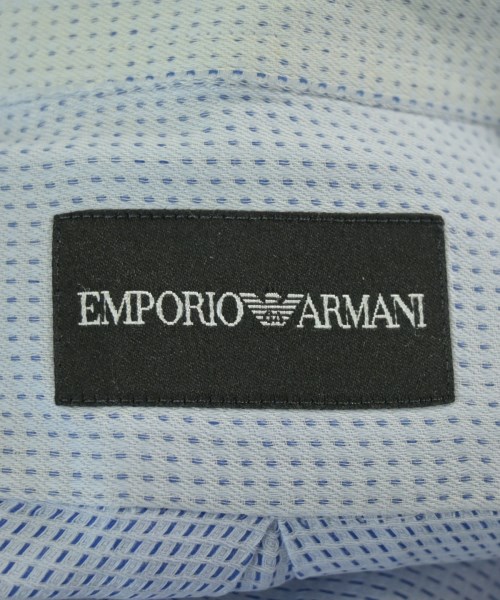 EMPORIO ARMANI（エンポリオアルマーニ）ドレスシャツ 青 サイズ:40(L位) メンズ/2200734559319