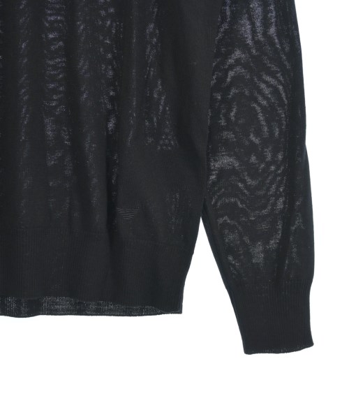 EMPORIO ARMANI（エンポリオアルマーニ）ニット・セーター 黒 サイズ:52(XL位) メンズ/2200735010055