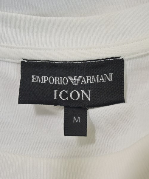 EMPORIO ARMANI（エンポリオアルマーニ）Tシャツ・カットソー 白 サイズ:M メンズ/2200735010079