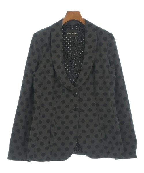 EMPORIO ARMANI（エンポリオアルマーニ）テーラードジャケット グレー サイズ:46(XL位) レディース/2200734781048