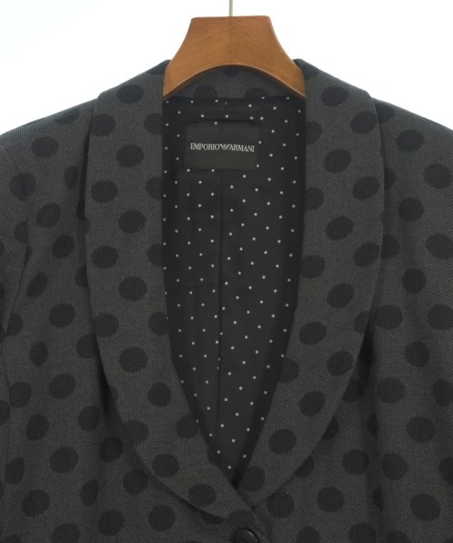 EMPORIO ARMANI（エンポリオアルマーニ）テーラードジャケット グレー サイズ:46(XL位) レディース/2200734781048