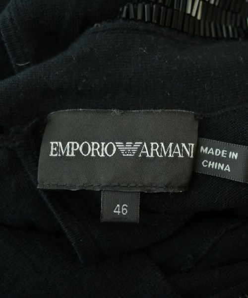 EMPORIO ARMANI（エンポリオアルマーニ）ベスト/ノースリーブ 黒 サイズ:46(XXL位) レディース/2200734781079