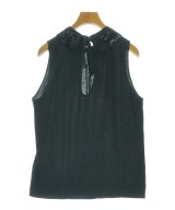 EMPORIO ARMANI（エンポリオアルマーニ）ベスト/ノースリーブ 黒 サイズ:46(XXL位) レディース/2200734781079