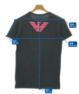 EMPORIO ARMANI（エンポリオアルマーニ）Tシャツ・カットソー 黒 サイズ:L メンズ/2200713034066