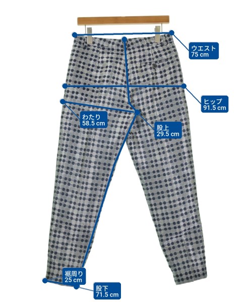 EMPORIO ARMANI（エンポリオアルマーニ）スラックス シルバー サイズ:40(M位) レディース/2200721305202