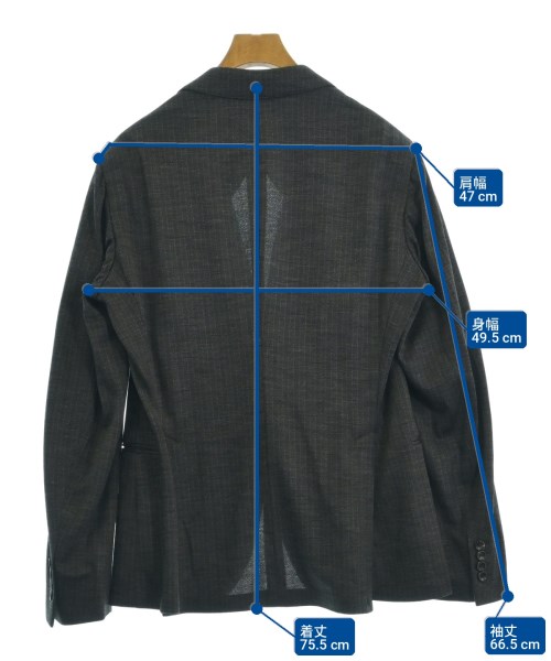 EMPORIO ARMANI（エンポリオアルマーニ）ビジネス グレー サイズ:52(XXL位) メンズ/2200713344028