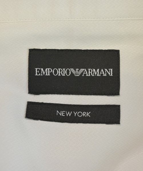 EMPORIO ARMANI（エンポリオアルマーニ）ドレスシャツ 白 サイズ:39(M位) メンズ/2200713344059