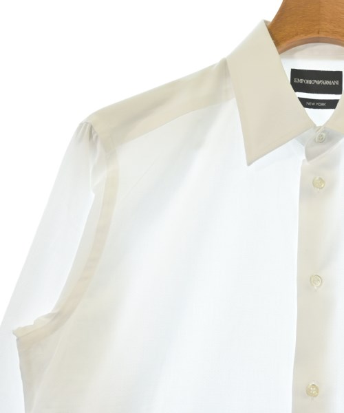 EMPORIO ARMANI（エンポリオアルマーニ）ドレスシャツ 白 サイズ:39(M位) メンズ/2200713344059