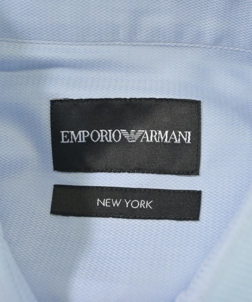 EMPORIO ARMANI（エンポリオアルマーニ）ドレスシャツ 青 サイズ:39(M位) メンズ/2200713344066