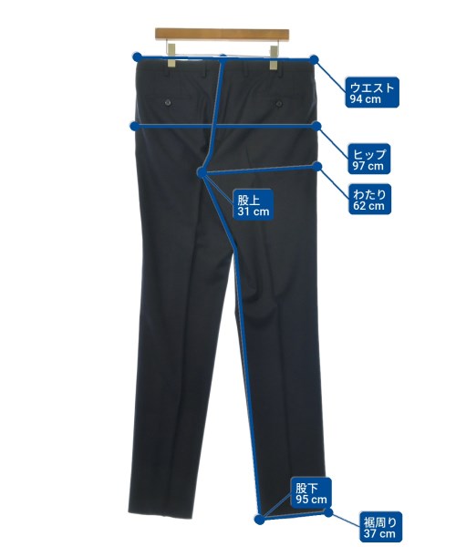EMPORIO ARMANI（エンポリオアルマーニ）スラックス 紺 サイズ:54(XXL位) メンズ/2200713344141