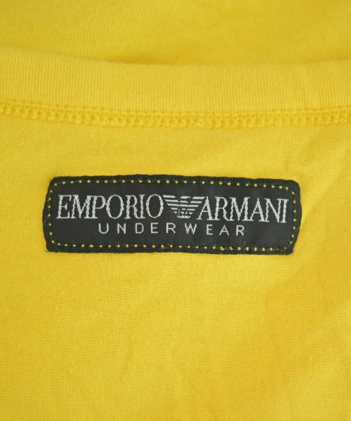 EMPORIO ARMANI（エンポリオアルマーニ）Tシャツ・カットソー 黄 サイズ:L メンズ/2200722988756
